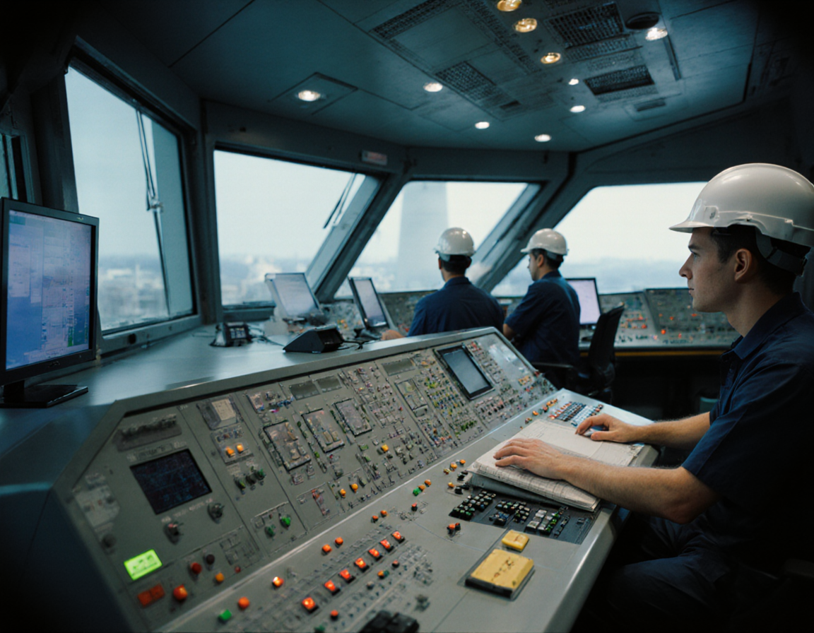 Simulator control room